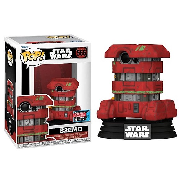 Funko Pop! Television Star Wars B2emo 566 Exclusivo