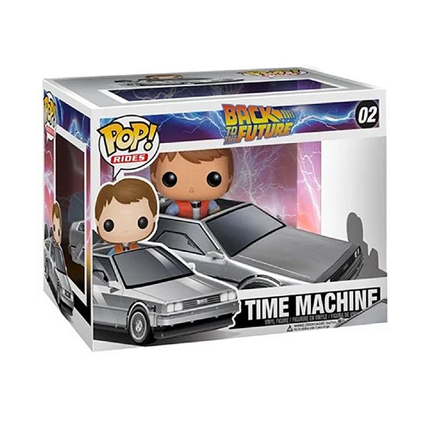 Funko Pop! Filme De Volta Para o Futuro / Back To The Future Time Machine 02
