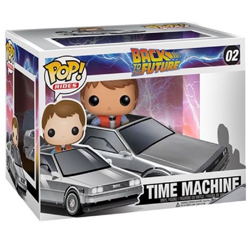 Funko Pop! Back to The Future Time Machine 02 Original Colecionavel - Moça  do Pop - Funko Pop é aqui!