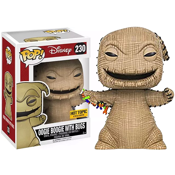 Funko Pop! Disney O Estranho Mundo de Jack Oogie Boogie With Bugs 230 Exclusivo