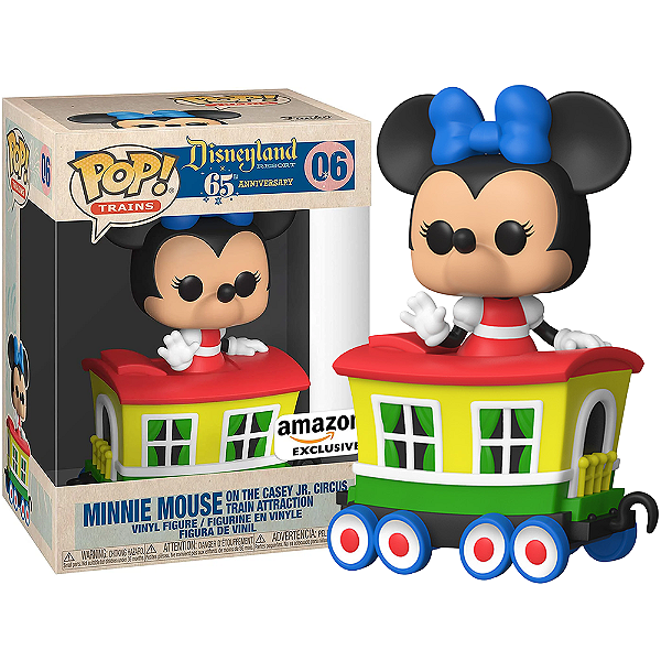 Funko Pop! Trains Disneyland Train Attraction Minnie Mouse 06 Exclusivo