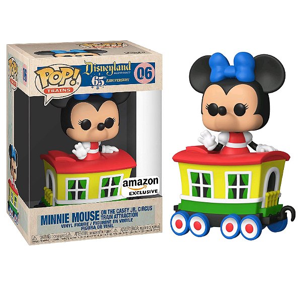 Funko Pop! Trains Disneyland 65 Anniversary Minnie Mouse 06 Exclusivo