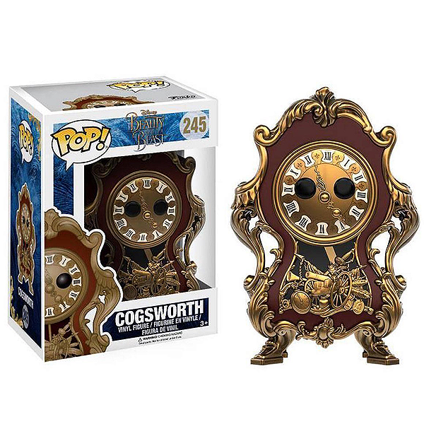 Funko Pop! Disney A Bela e A Fera Beauty And The Beast Cogsworth 245