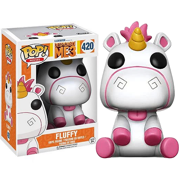 Funko Pop! Filme Minions Meu Malvado Favorito Fluffy 420 * CAIXA DANIFICADA