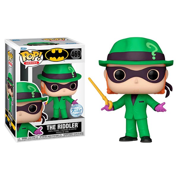 Funko Pop! Dc Comics The Riddler 469 Exclusivo