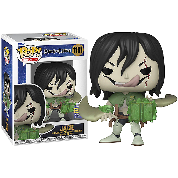 Funko Pop! Animation Black Clover Jack 1181 Exclusivo