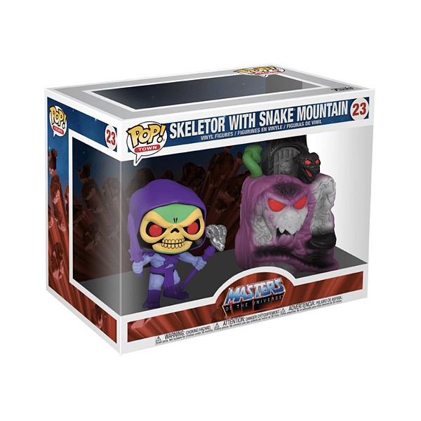 Funko Pop! Television Mestres Do Universo Skeletor With Snake Mountain 23