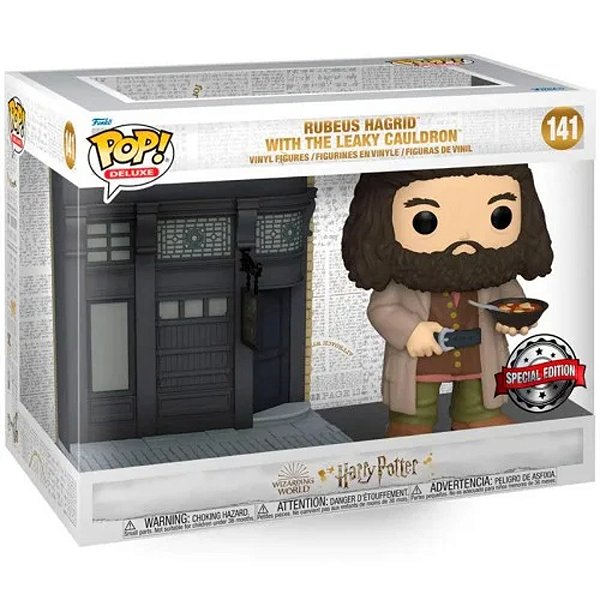 Funko Pop! Deluxe Filme Harry Potter Rubeus Hagrid 141 Exclusivo
