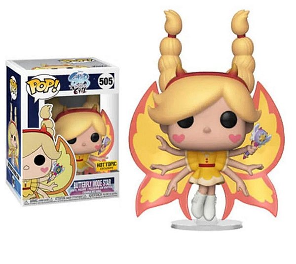 Funko Pop! Star Vs The Force Of Evil Butterfly Mode Star 505 Exclusivo
