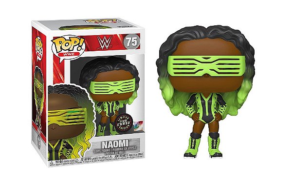 Funko Pop! WWE Naomi 75 Exclusivo Glow Chase