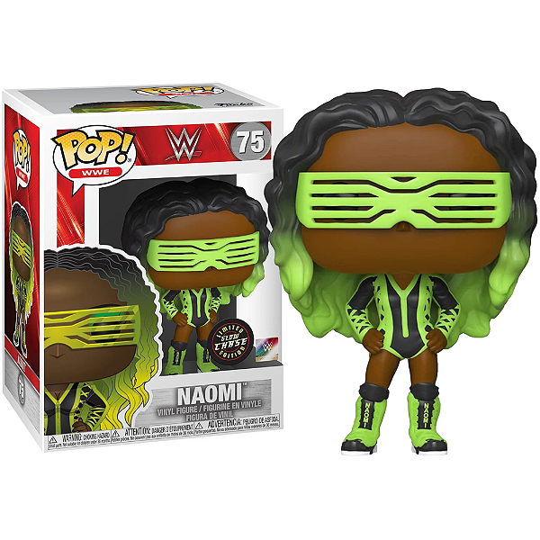 Funko Pop! WWE Naomi 75 Exclusivo Glow Chase