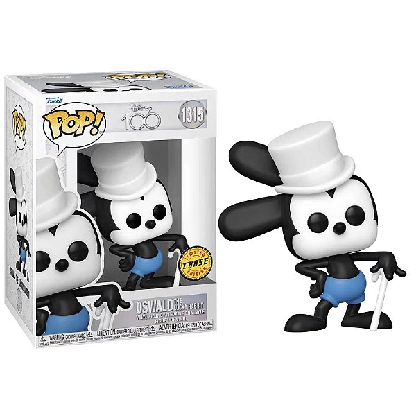 Funko Pop! Disney 100 Oswald The Lucky Rabbit 1315 Exclusivo Chase