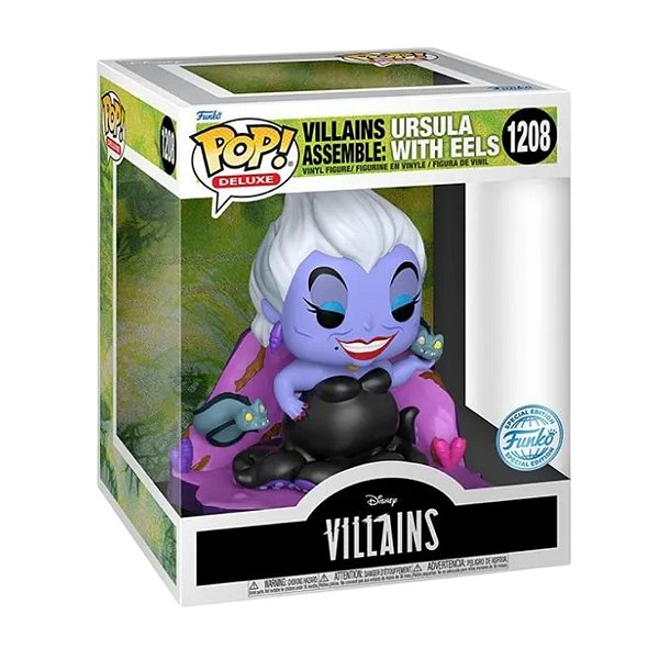 Funko Pop! Deluxe Disney Villains A Pequena Sereia Ursula 1208 Exclusivo