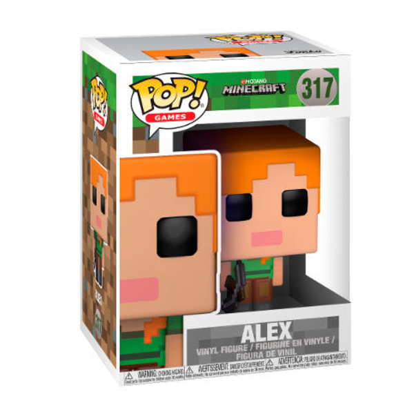 Jual Funko Pop Games - Minecraft - Alex In Enchanted Armor | Shopee