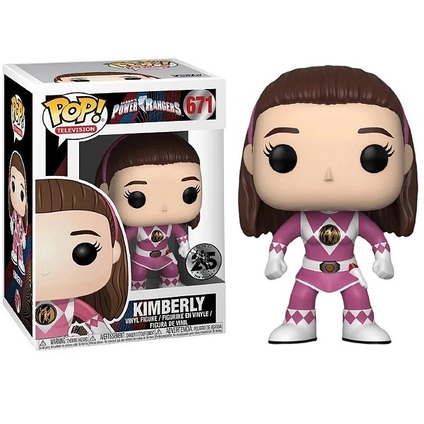 Funko Pop! Television Power Rangers Kimberly 671 Exclusivo