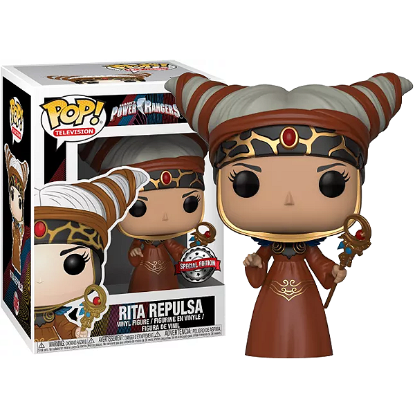 Funko Pop! Television Power Rangers Rita Repulsa 665 Exclusivo