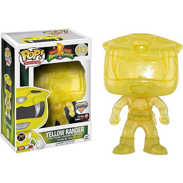 Funko Pop! Television Power Rangers Yellow Ranger 413 Exclusivo