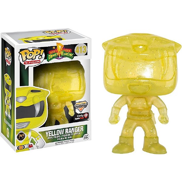 Funko Pop! Television Power Rangers Yellow Ranger 413 Exclusivo