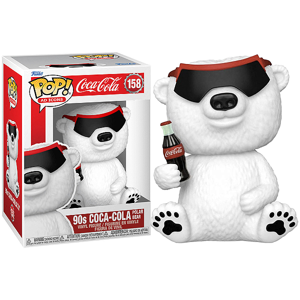 Funko Pop! Ad Icons Coca Cola 90s Coca Cola Polar Bear 158