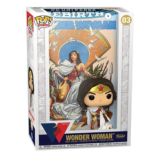Funko Pop! Comic Covers Mulher Maravilha / Wonder Woman 03