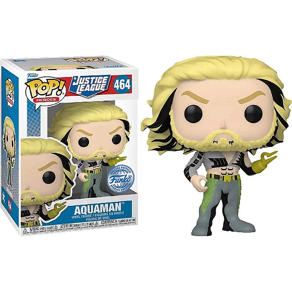 Funko Pop! Dc Comics Liga da Justiça Aquaman 464 Exclusivo