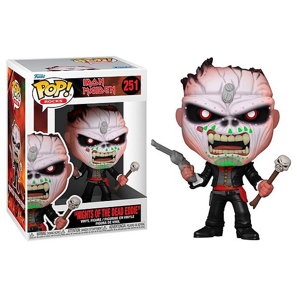 Funko Pop! Rocks Iron Maiden Nights Of The Dead Eddie 251