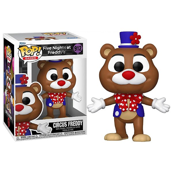 Funko Pop! Games Five Nights At Freddy's Circus Freddy 912