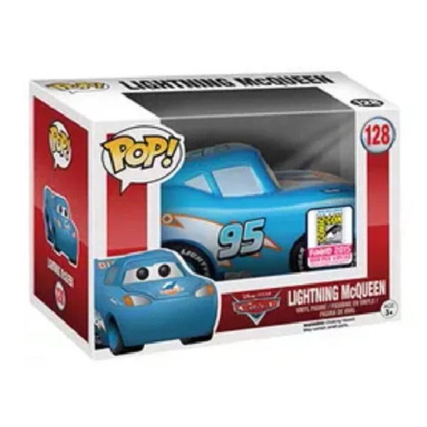 Funko Pop! Filme Disney Carros Lightning McQueen 128 Esclusivo 1008 PCS