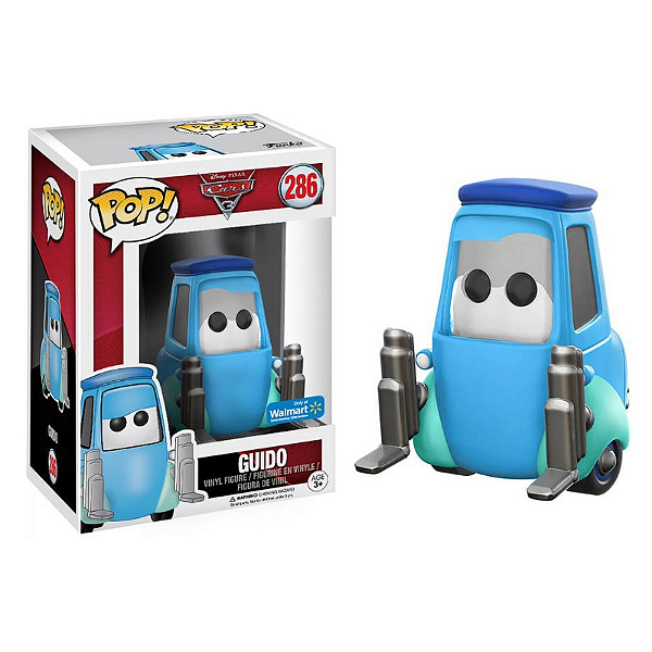 Funko Pop! Disney Carros Guido 286 Exclusivo