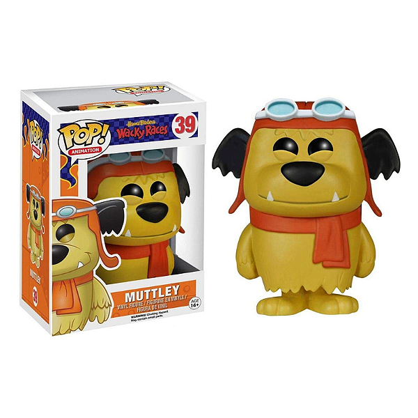 Funko Pop! Animation Hanna Barbera Corrida Maluca Wacky Races Muttley 39