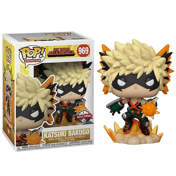 Funko Pop! Animation My Hero Academia Katsuki Bakugo 969 Exclusivo