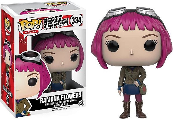 Funko Pop! Filme Scott Pilgrim Contra o Mundo Ramona Flowers 334