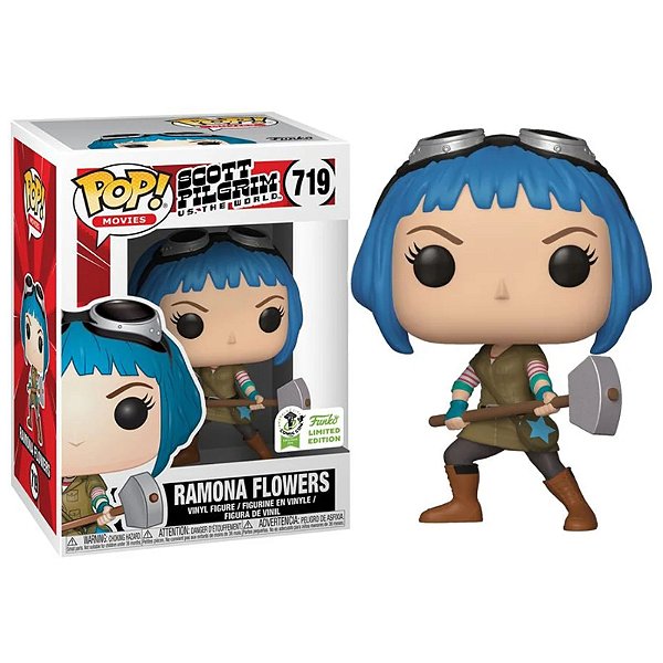 Funko Pop! Filme Scott Pilgrim Contra o Mundo Ramona Flowers 719 Exclusivo