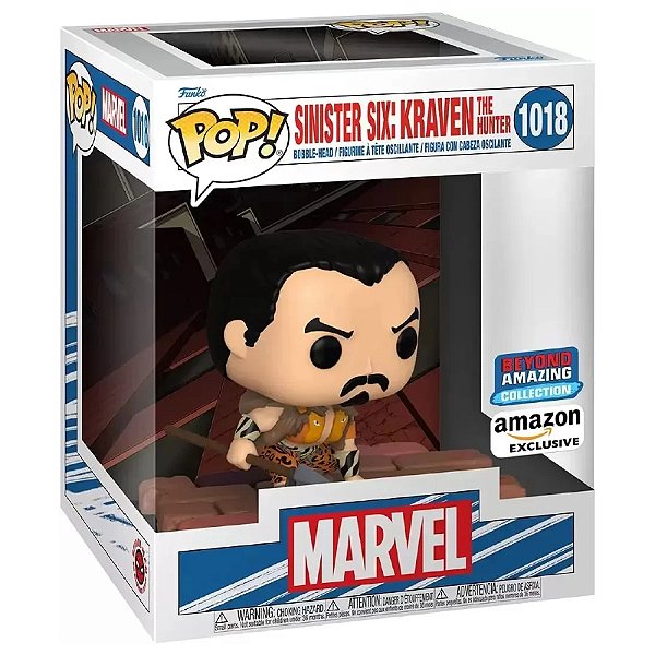 Funko Pop! Marvel Sinister Six Kraven The Hunter 1018 Exclusivo