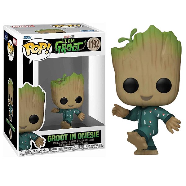 Funko Pop! Marvel Eu sou Groot / I Am Groot In Onesie 1192