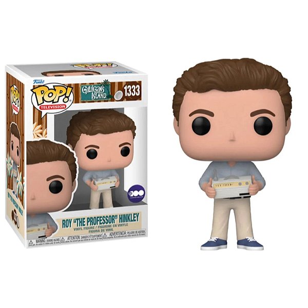 Funko Pop! Television Ilha dos Birutas Gilligans Island Roy The Professor Hinkley 1333 Exclusivo