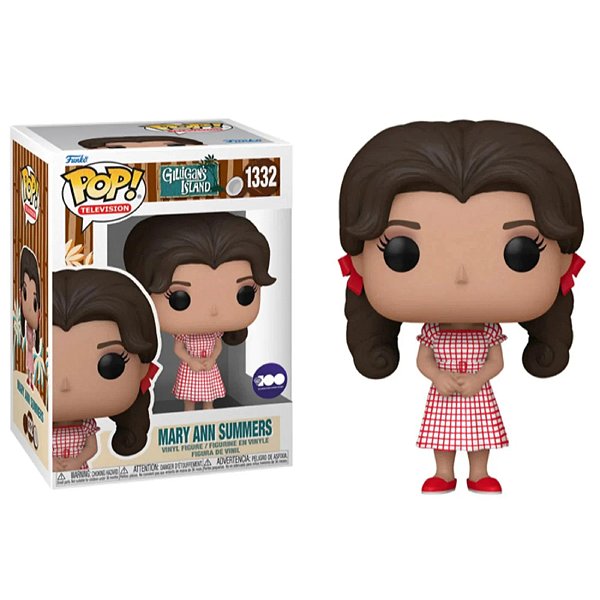 Funko Pop! Television Ilha dos Birutas Gilligans Island Mary Ann Summers 1332 Exclusivo