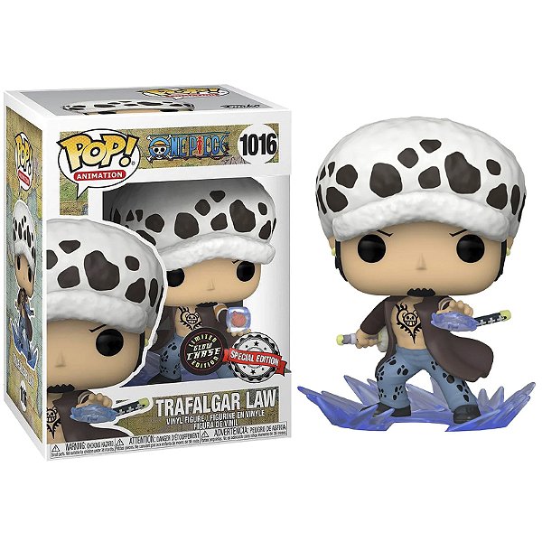 Funko Pop! Animation One Piece Trafalgar Law 1016 Exclusivo Glow Chase