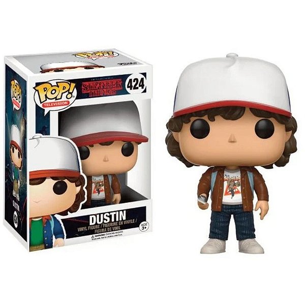 Funko Pop! Television Stranger Things Dustin 424 Exclusivo