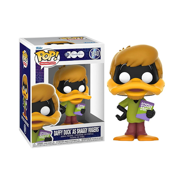 Funko Pop! WB 100 Th Anniversary Daffy Duck as Shaggy Rogers 1240
