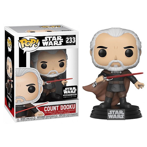 Funko Pop! Television Star Wars Count Dooku 233 Exclusivo