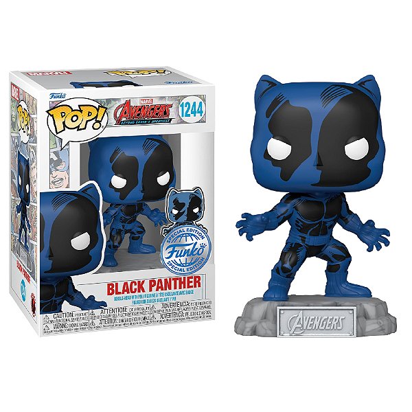 Funko Pop! Marvel Avengers Black Panther 1244 Exclusivo
