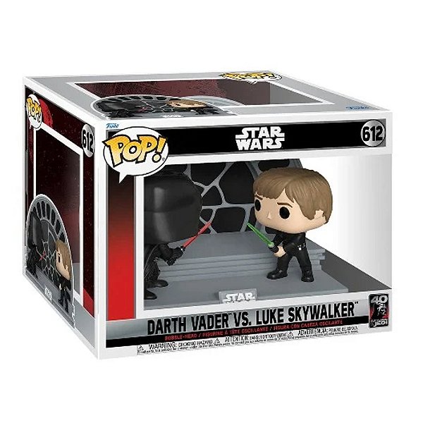 Funko Pop! Movie Moment Television Star Wars Darth Vader VS. Luke Skywalker 612