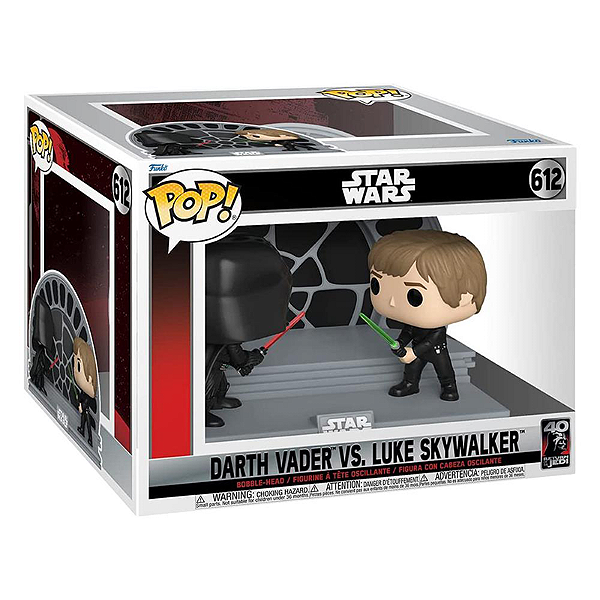 Funko Pop! Movie Moment Television Star Wars Darth Vader VS. Luke Skywalker 612