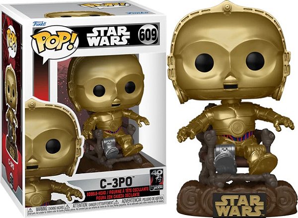 Funko Pop! Television Star Wars C-3PO 609