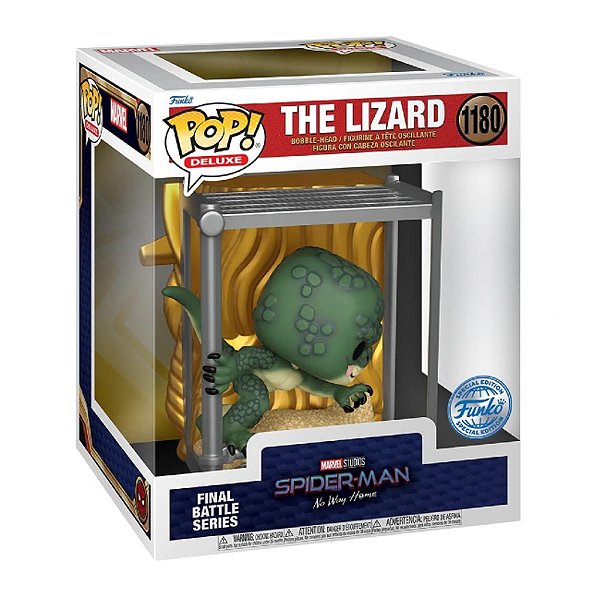 Funko Pop! Deluxe Homem Aranha / Spider Man The Lizard 1180 Exclusivo