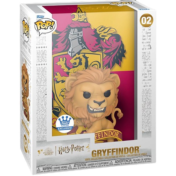 Funko Pop! Album Filme Harry Potter Grifinoria Gryffindor 02 Exclusivo