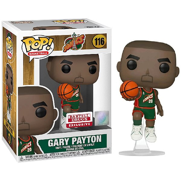 Funko Pop! Basketball Supersonics Gary Payton 116 Exclusivo