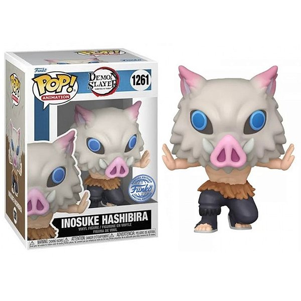 Funko Pop! Animation Demon Slayer Inosuke Hashibira 1261 Exclusivo