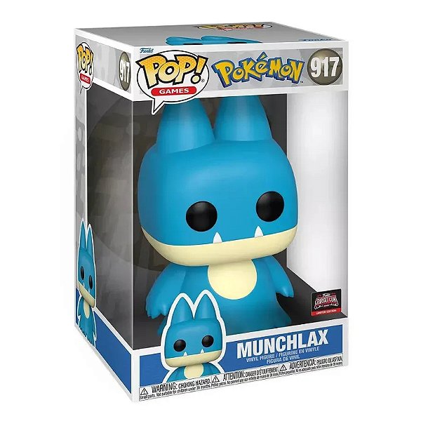 Funko Pop! Games Pokemon Munchlax 917 Exclusivo
